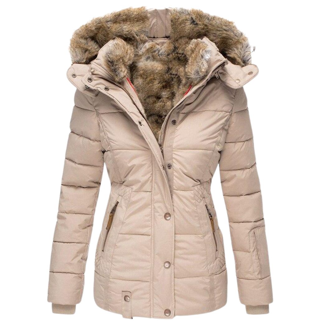 Tamar® | Elysia Casual fur coat with hood