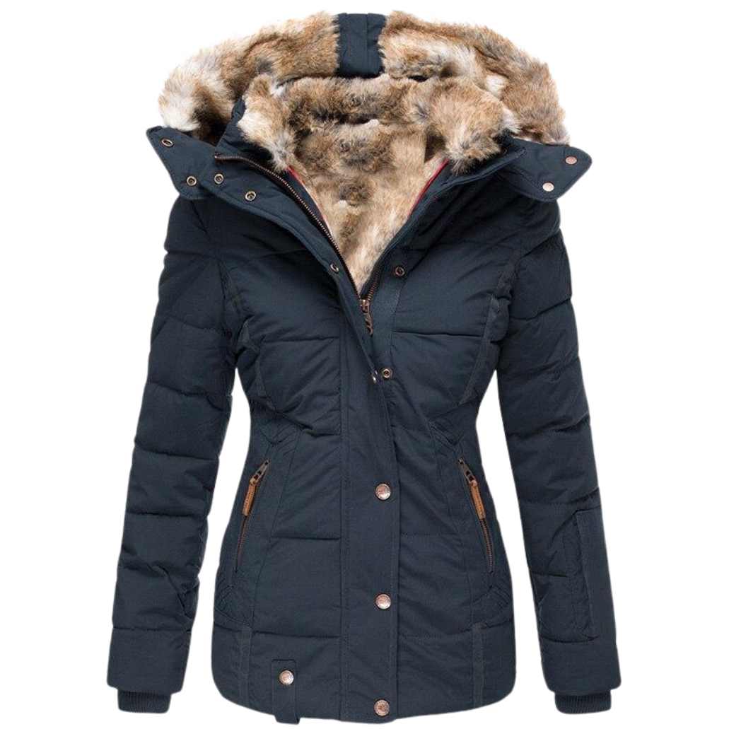 Tamar® | Elysia Casual fur coat with hood