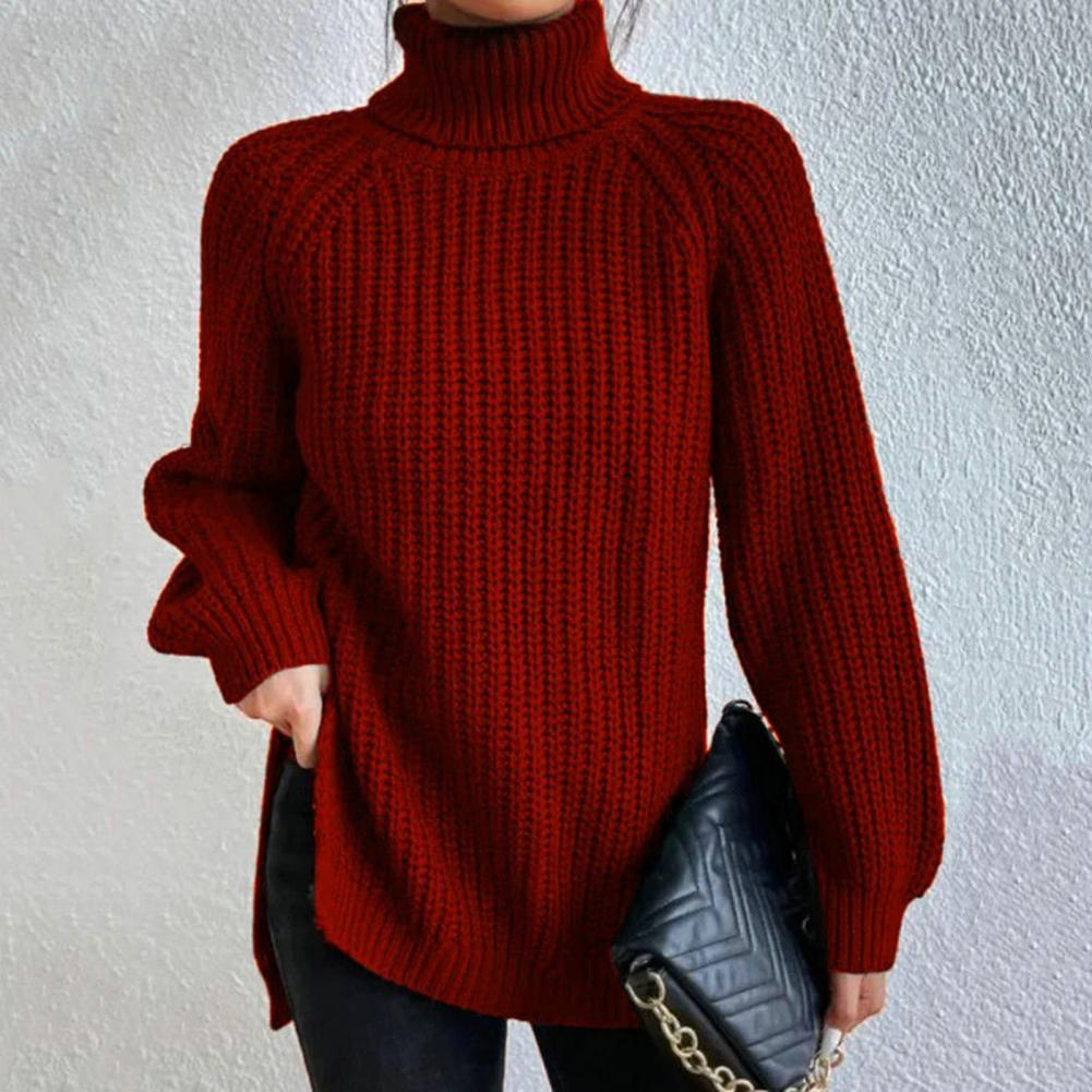 Quiana® | Comfortable oversized turtleneck sweater