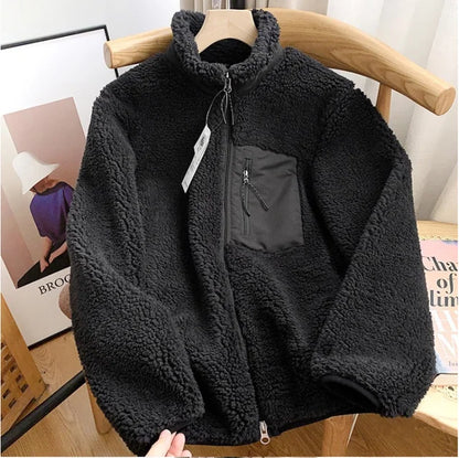 Teresa® | Women's winter jacket with teddy bear