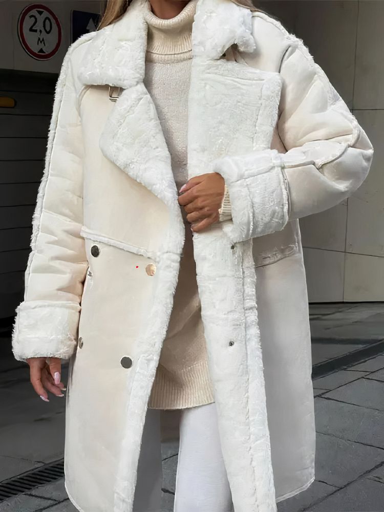 Thea® | Thick and chic long women's coat