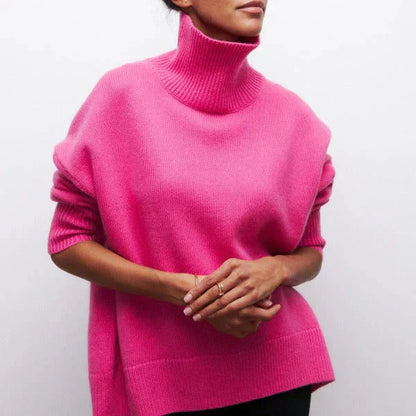 Paz® | Oversized turtleneck sweater