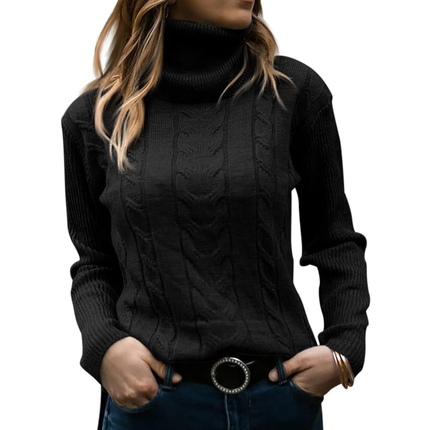 Quetzal® | Turtleneck sweater for women