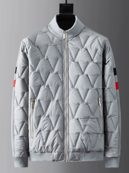 Tatiana® | Stylish set of quilted down jacket and trousers