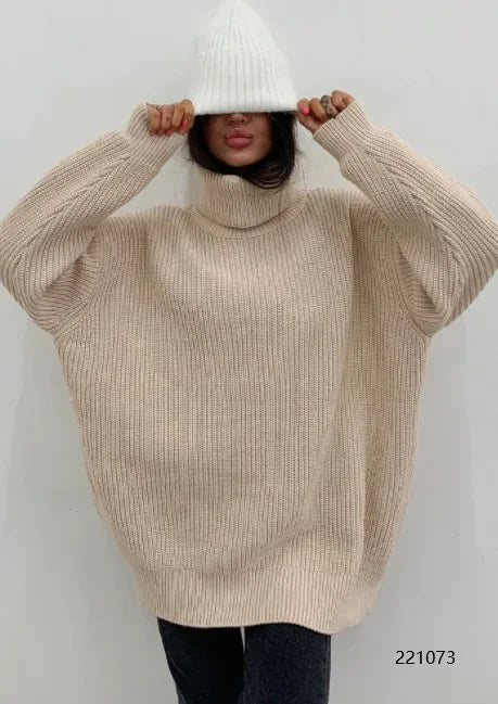 Thalia® | Warm knitted sweater for women for autumn and winter