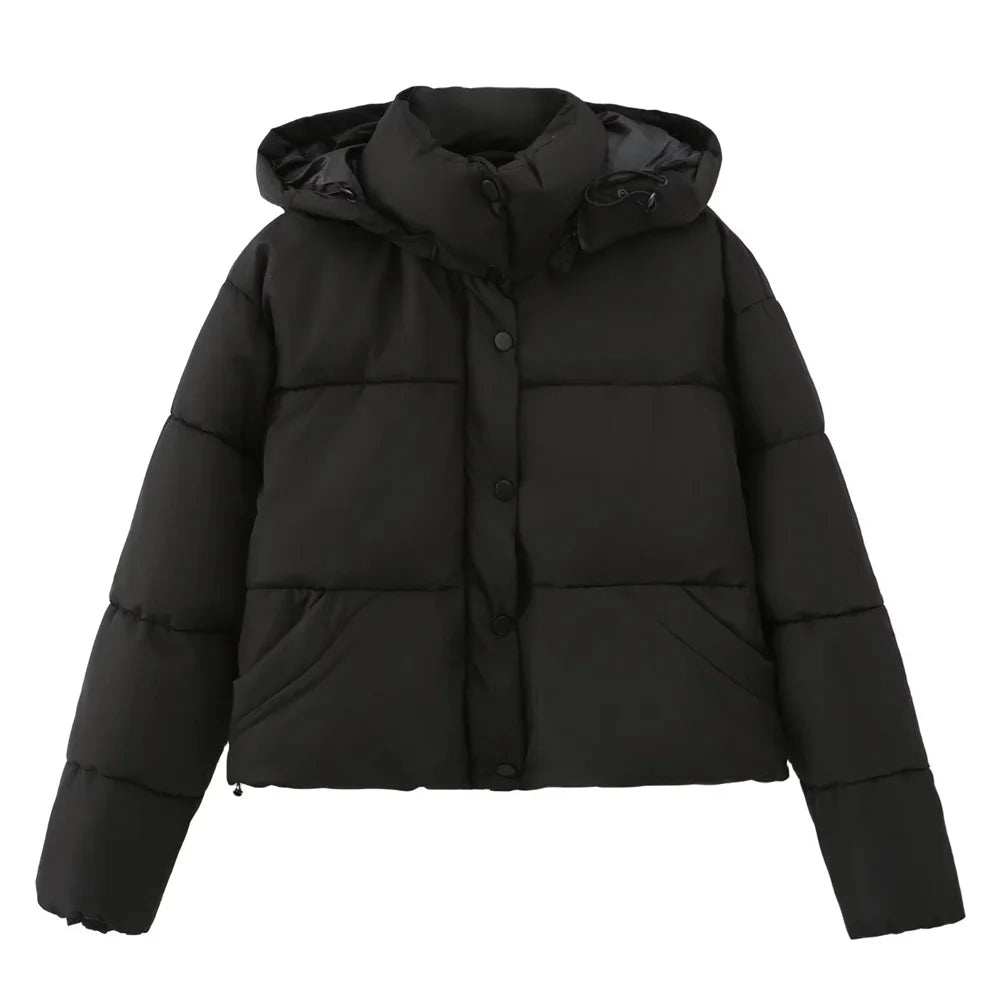 Zara® | Casual short jacket with hood