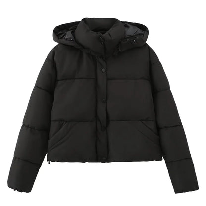 Zara® | Casual short jacket with hood