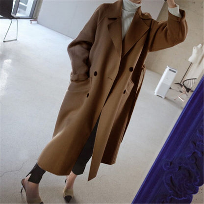 Pilar® | Belted wool coat for women