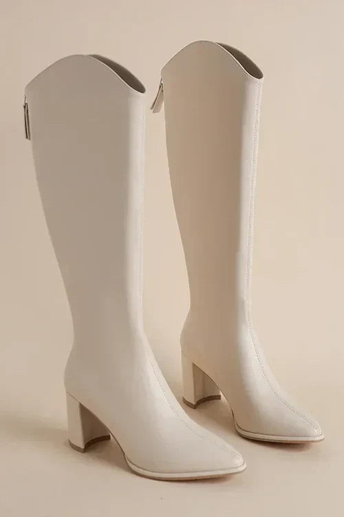 Yolanda® | Knee high leather boots