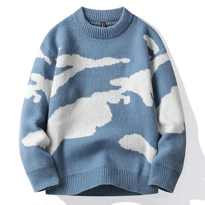 Tania® | Cloud motif sweater for men