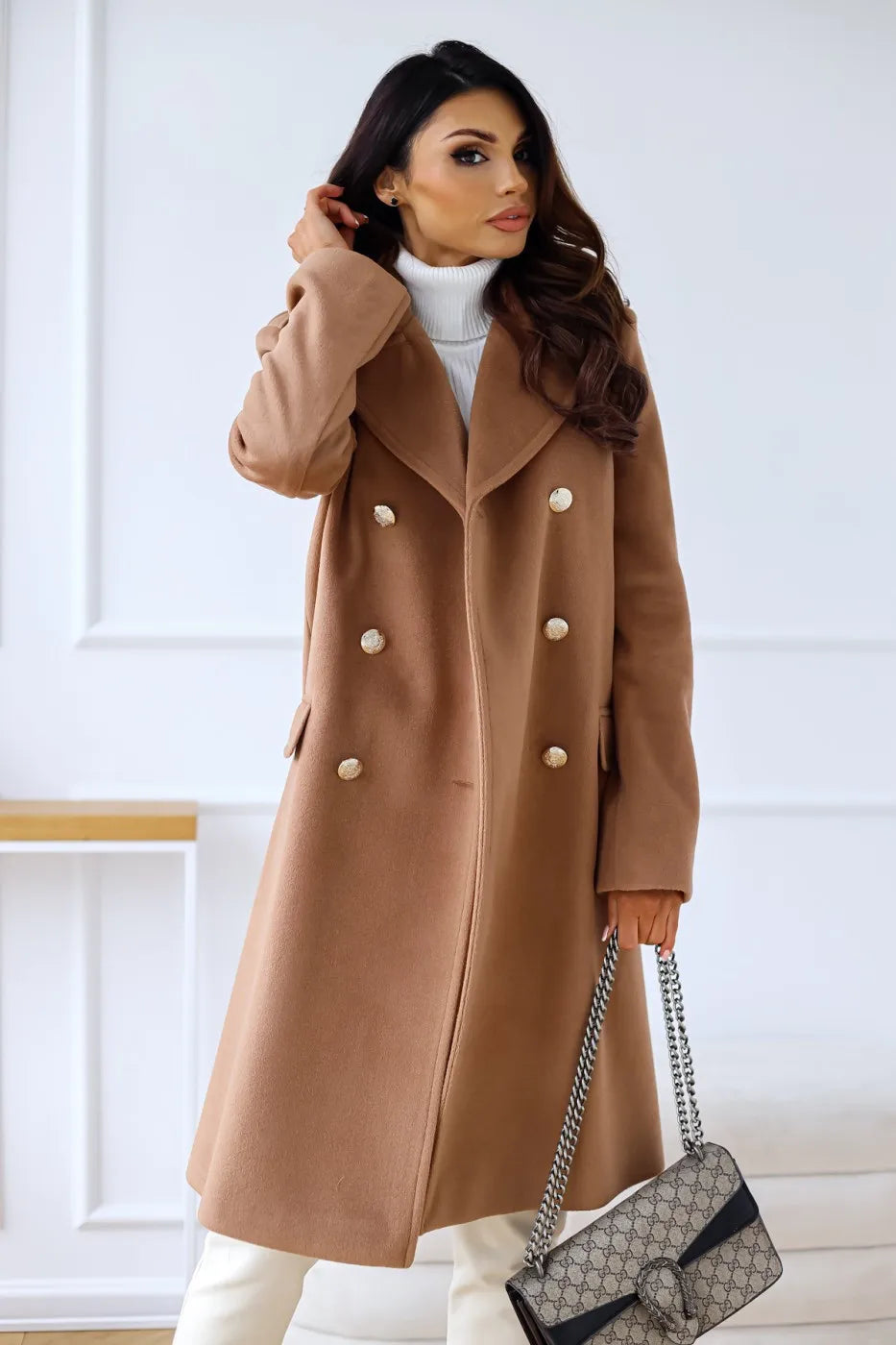 Wanda® | Elegant women's trench coat for winter