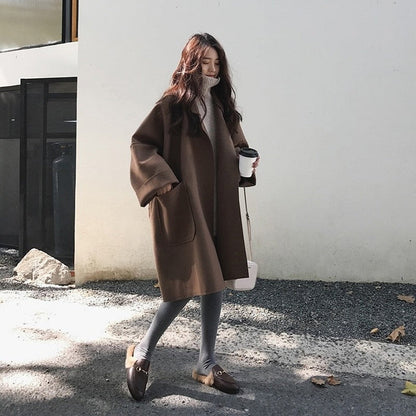 Silvana® | Casual wool coat for women