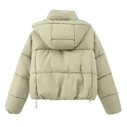 Zara® | Casual short jacket with hood