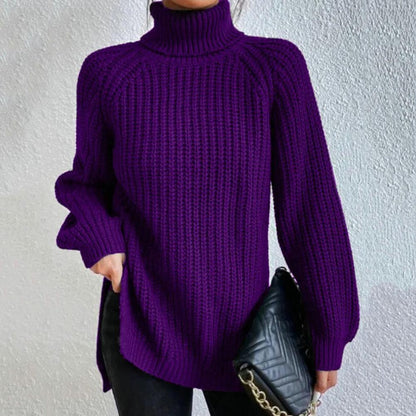 Quiana® | Comfortable oversized turtleneck sweater