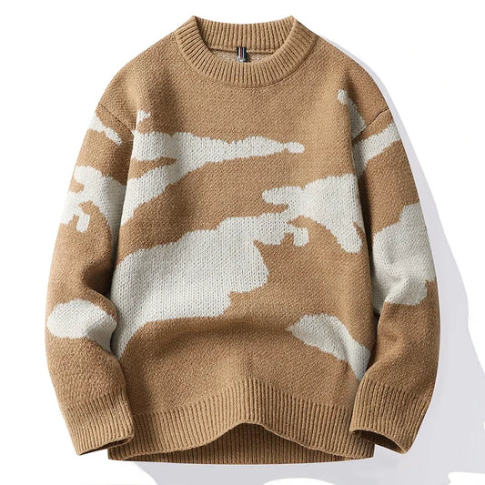 Tania® | Cloud motif sweater for men