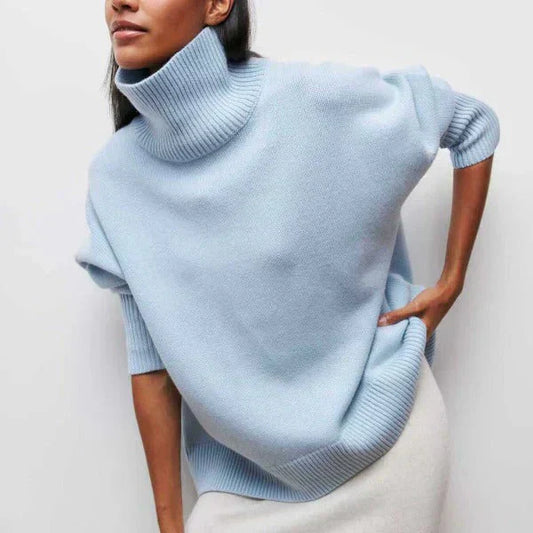 Paz® | Oversized turtleneck sweater