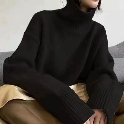 Amelia® | Oversized turtleneck sweater