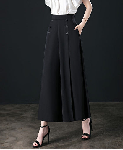 Stella® | Wide pleated trousers