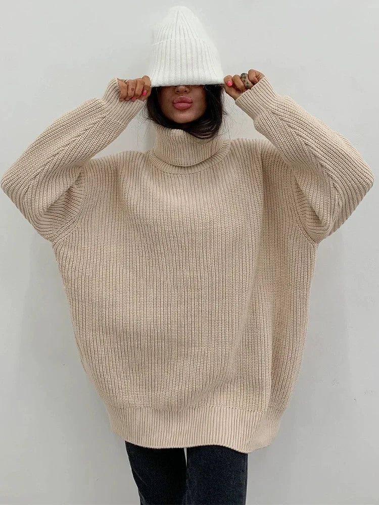 Thalia® | Warm knitted sweater for women for autumn and winter