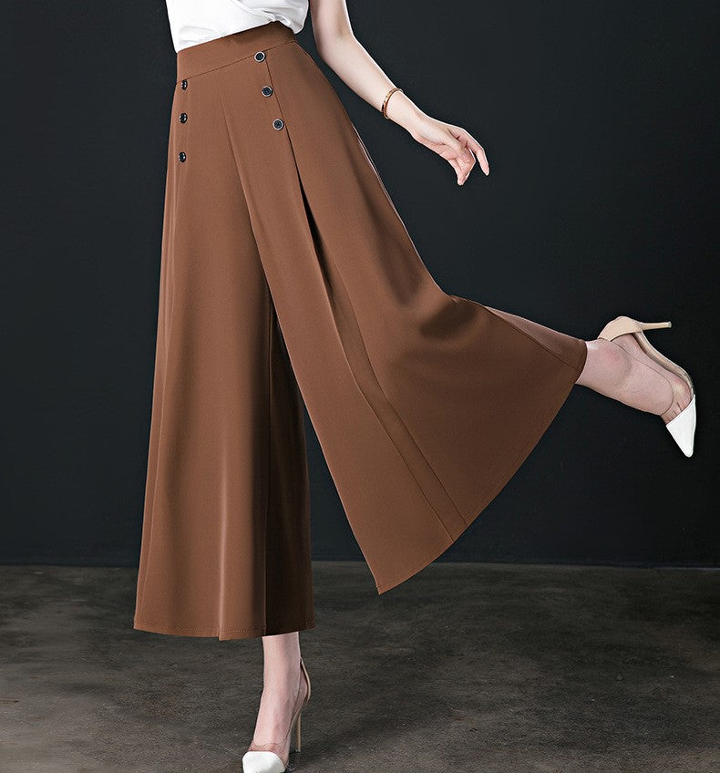 Stella® | Wide pleated trousers