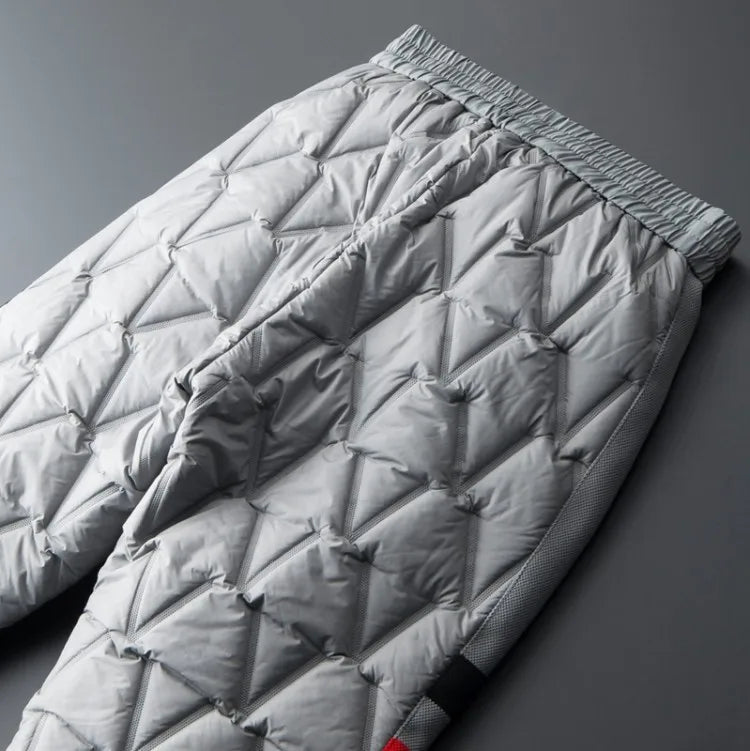 Tatiana® | Stylish set of quilted down jacket and trousers