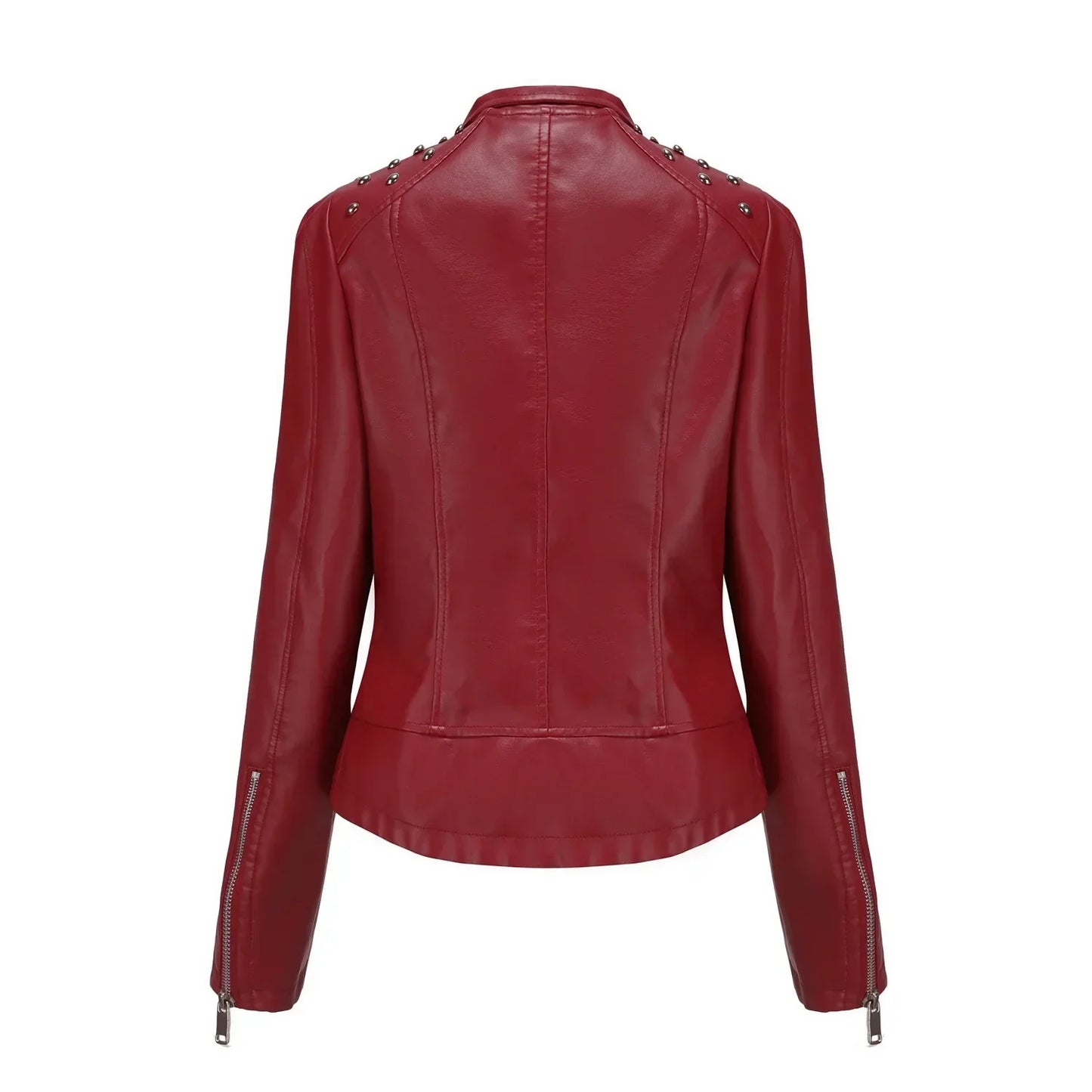 Teodora® | Stylish slim leather jacket