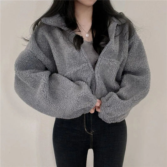 Yara® | Cozy plush jacket