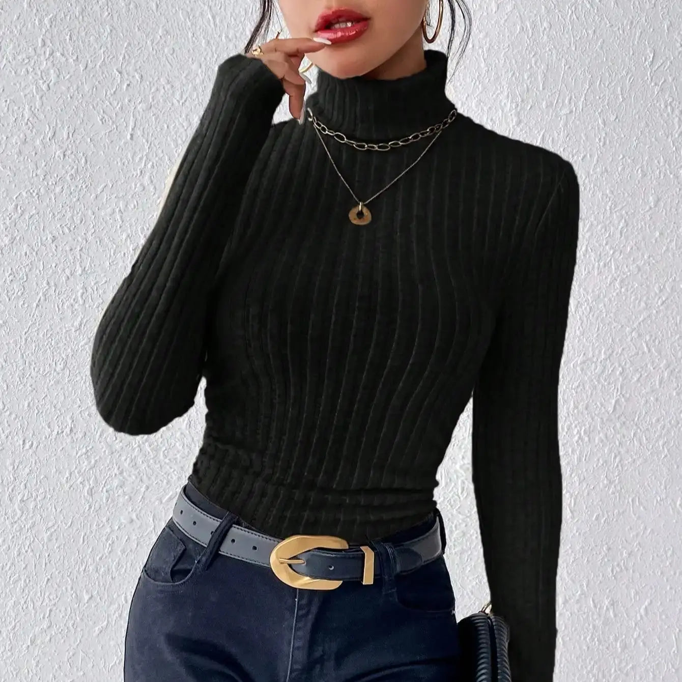 Nathalie® | Emmeline turtleneck sweater