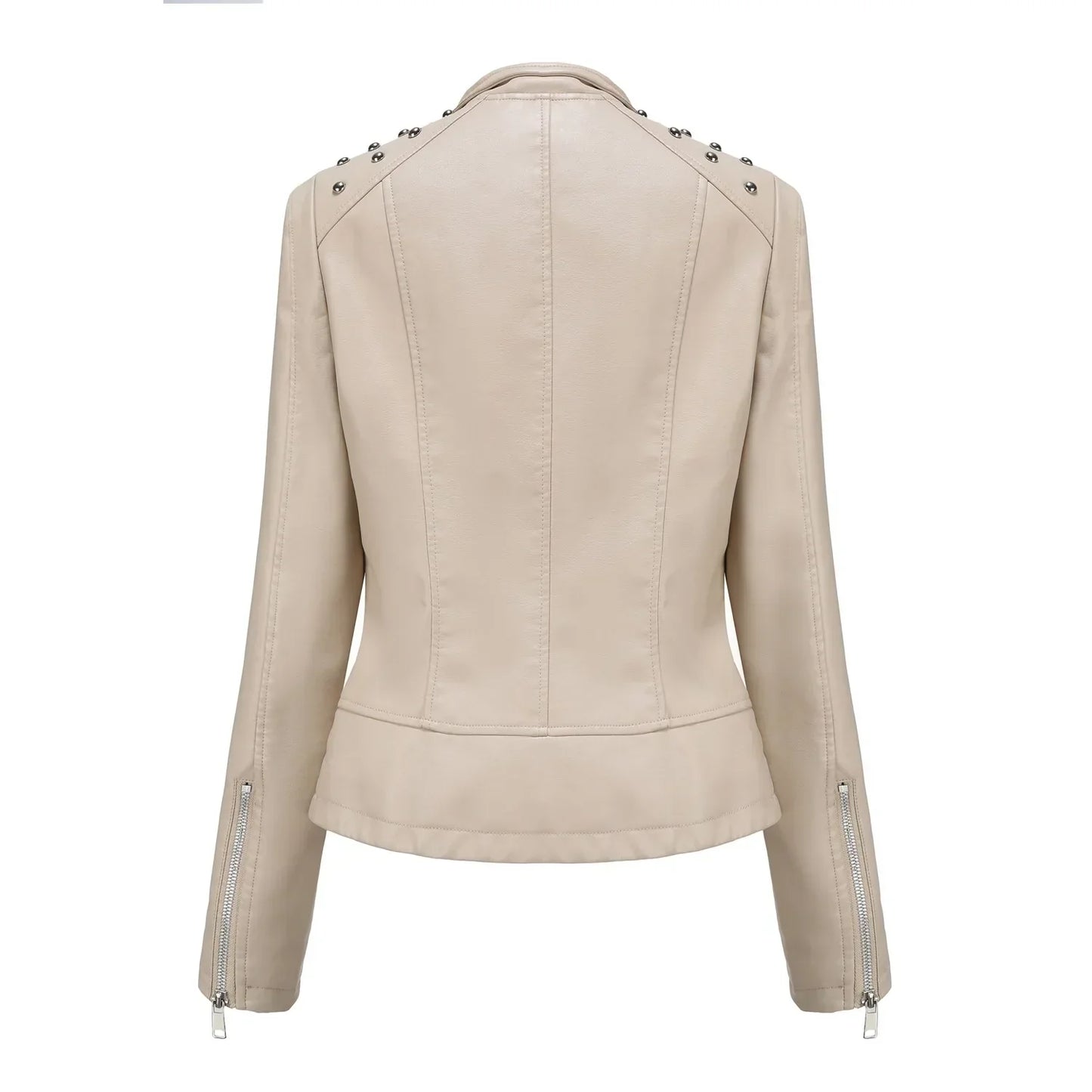 Teodora® | Stylish slim leather jacket