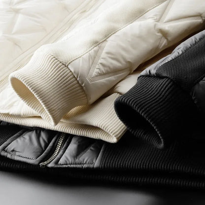 Tatiana® | Stylish set of quilted down jacket and trousers