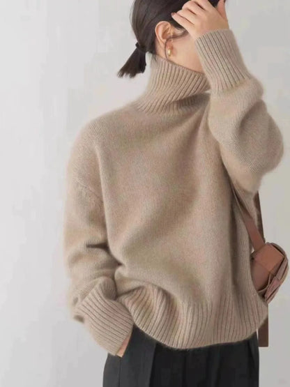 Amelia® | Oversized turtleneck sweater