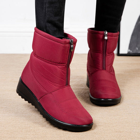 Yoselin® | Women's waterproof winter boots with zip