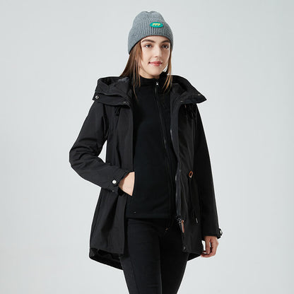 Silvia® | Essential hooded jacket with zip waist