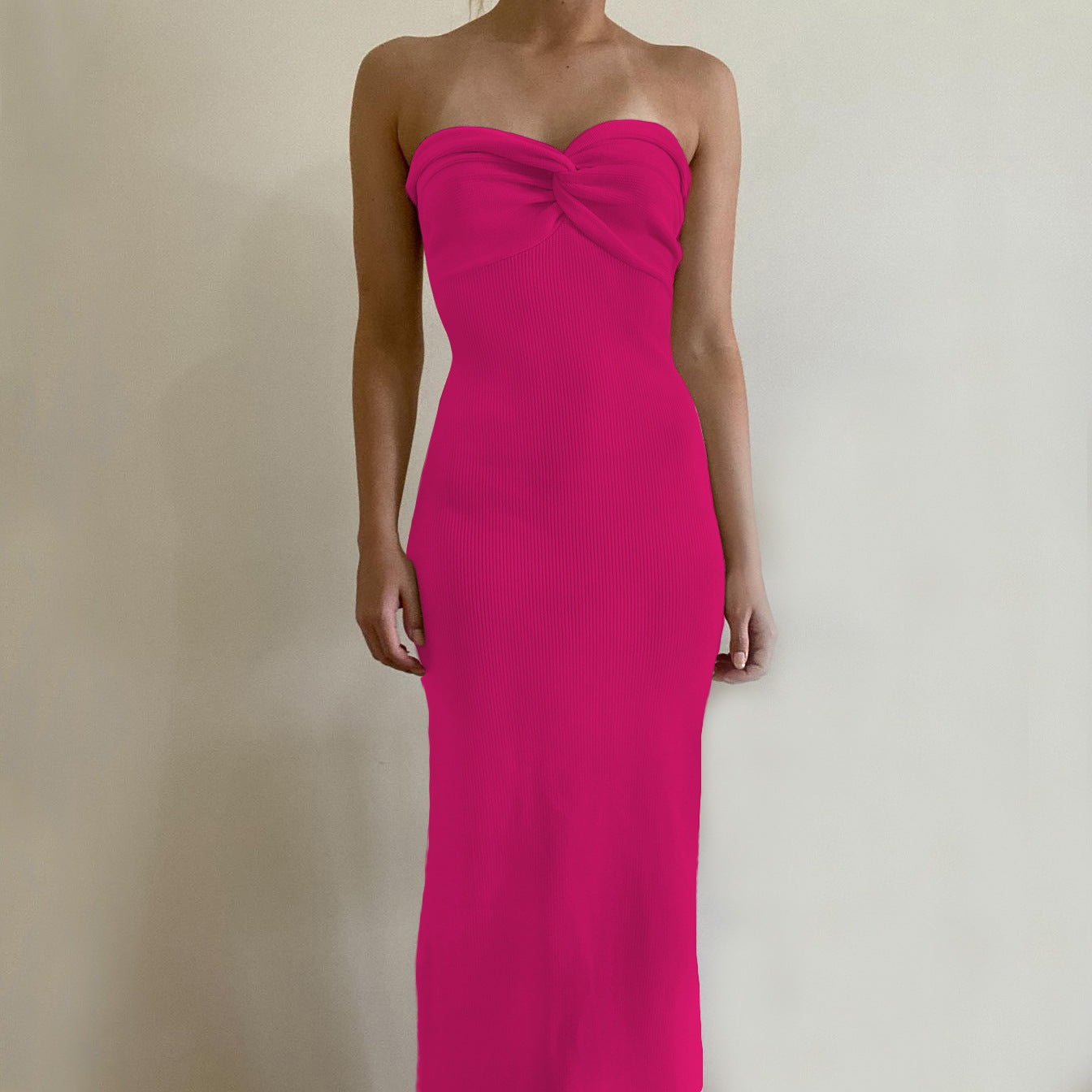 Virginia® | Strapless, elongated mesh dress