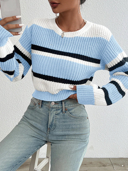 Tania® | Knitted sweater with falling aurors