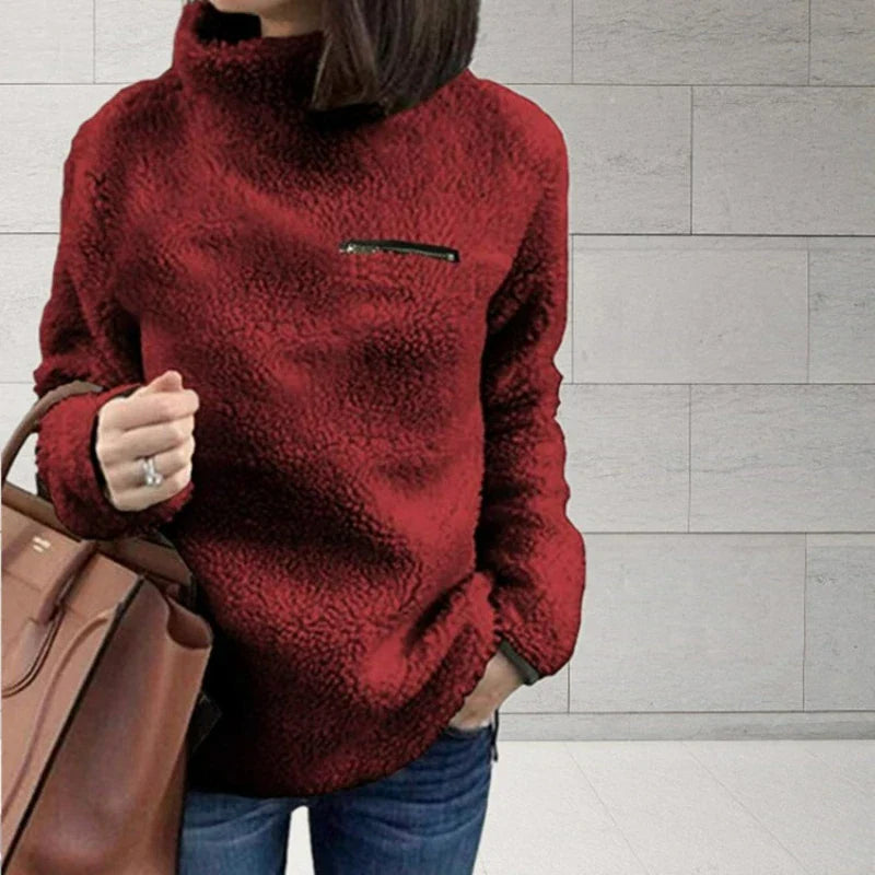 Ana Maria® | Women's sweater made of thick fleece