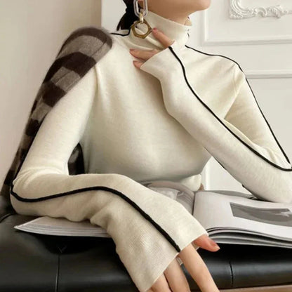 Alba® | Turtleneck sweater made of soft fabric