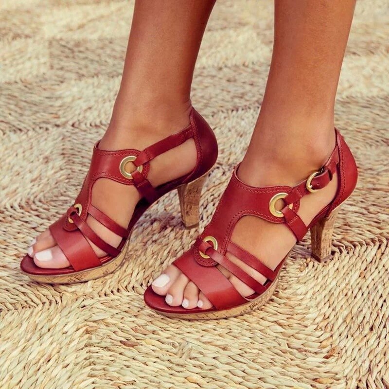 Thea® | Stylish and comfortable heeled sandals