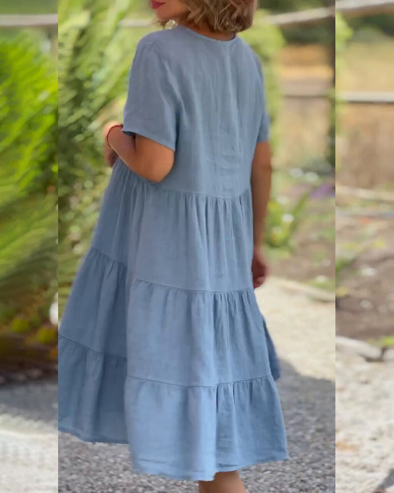 Zulema® | Cotton and linen dress