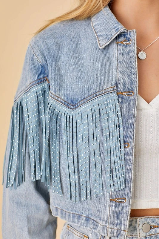 Viviana® | Loose denim jacket