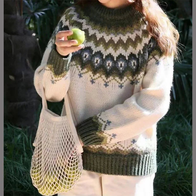 Yolanda® | Adorable patterned sweater