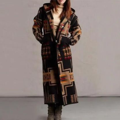 Amalia® | Long coat in a unique style