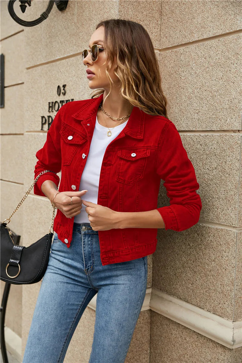 Therese® | Fashionable summer denim jacket