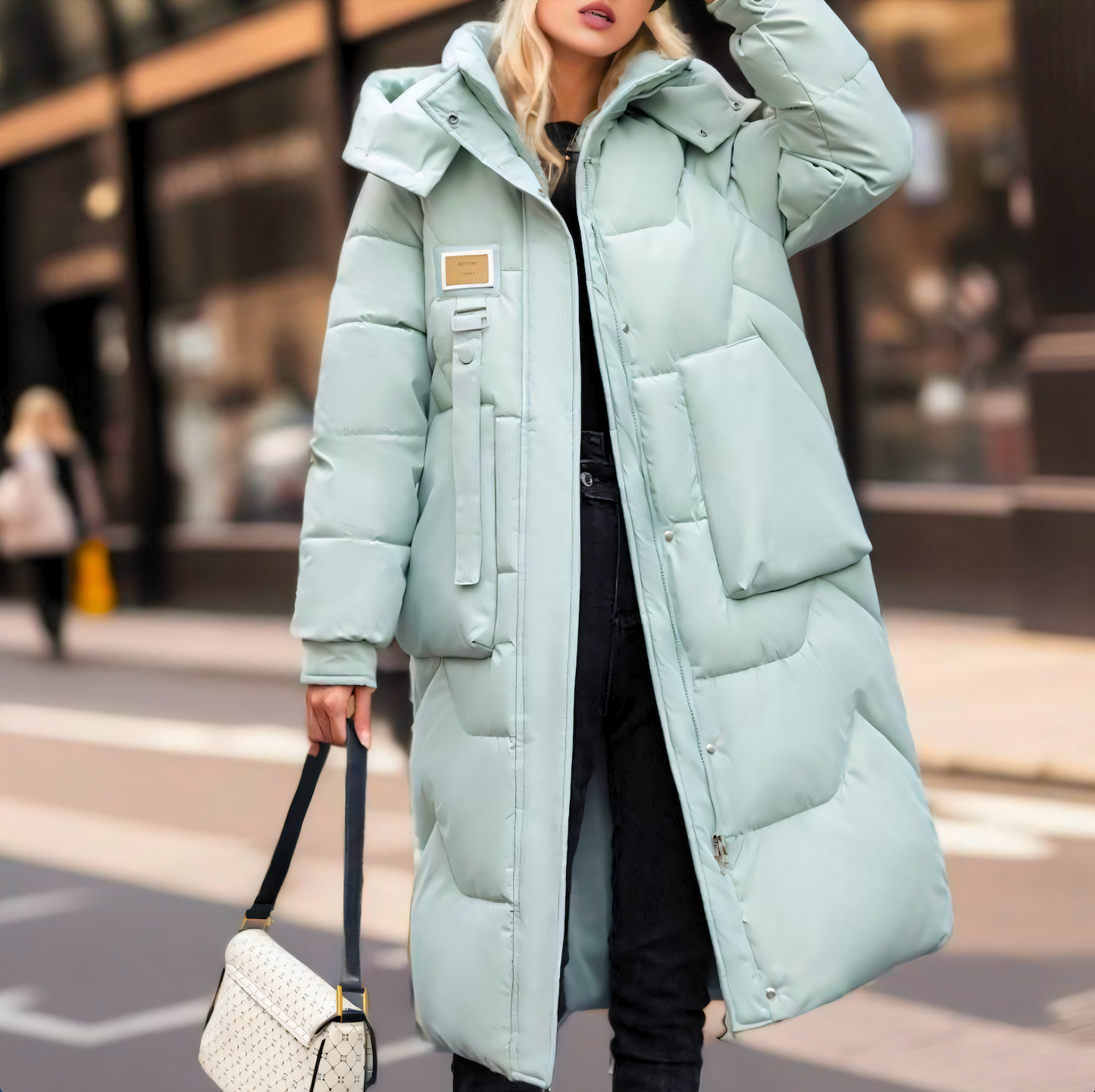 Yadira® | Long puffer jacket