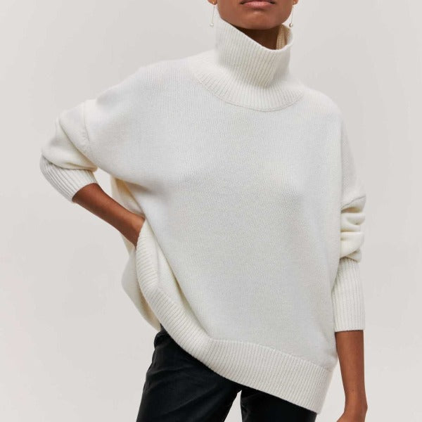 Yvonne® | Turtleneck knit sweater