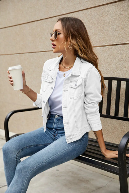 Therese® | Fashionable summer denim jacket