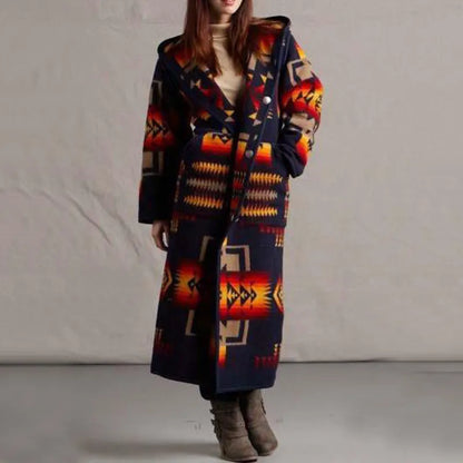 Amalia® | Long coat in a unique style