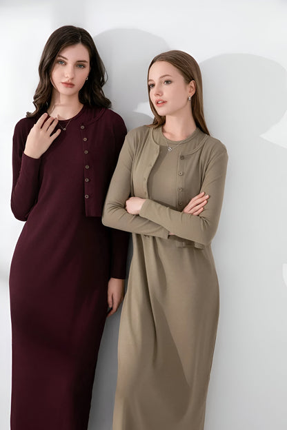 Tania® | Cardigan dress set