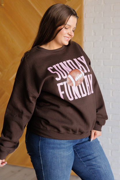 Teresa® | Sweatshirt with Sunday Funday graphic