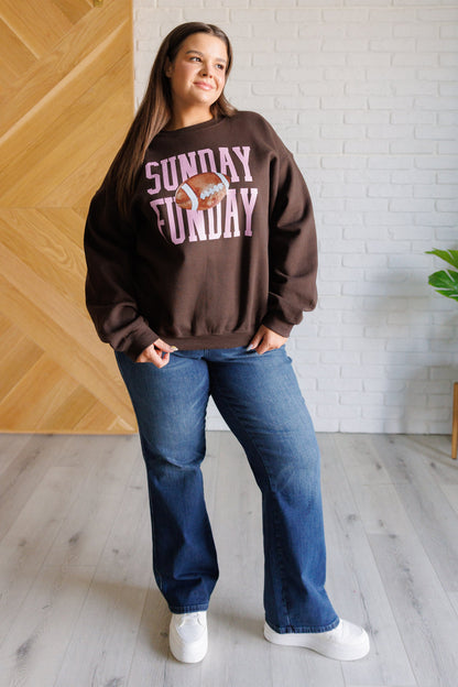 Teresa® | Sweatshirt with Sunday Funday graphic